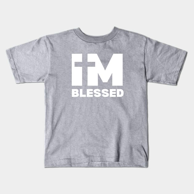 I Am Blessed Kids T-Shirt by TheChristianStore